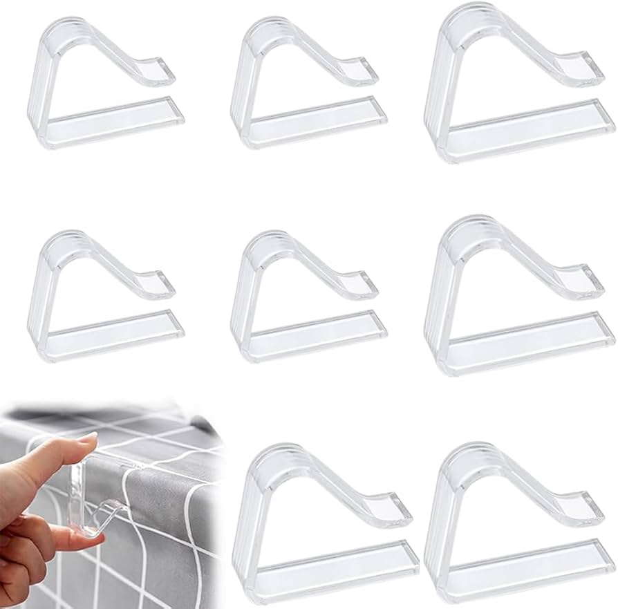 Amazon｜filing テーブルクロスクリップ テーブルクロス止め （大4個＋